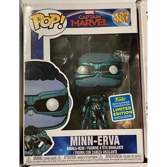 Funko Pop! - Desaad Minn-Erva Jack & Vampire Teddy Cuphead Aang w/ Momo Darkseid - Picture 4 of 8